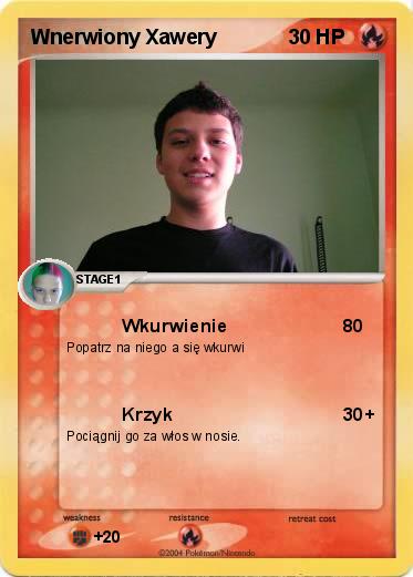 Pokemon Wnerwiony Xawery