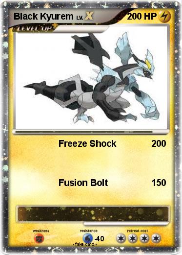 Pokemon Black Kyurem