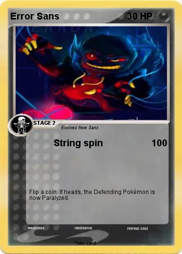 Pokemon Error Sans
