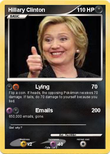 Pokemon Hillary Clinton