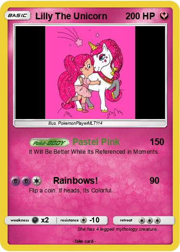 Pokemon Lilly The Unicorn