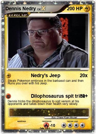 Pokemon Dennis Nedry