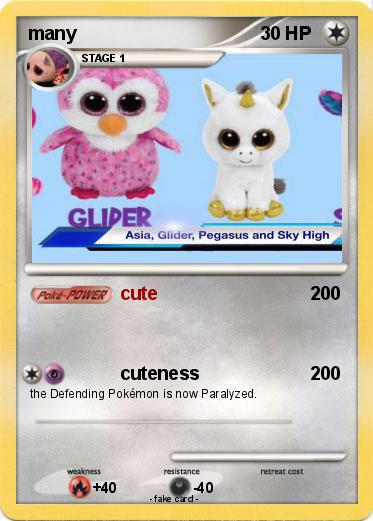Pokemon many