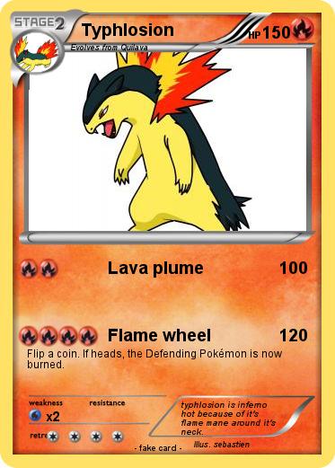 Pokemon Typhlosion