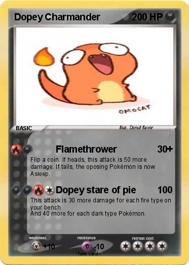 Pokemon Dopey Charmander