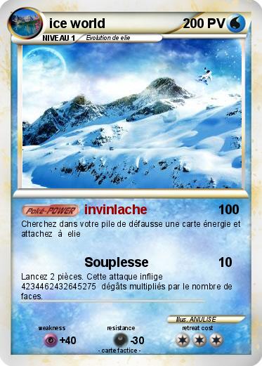 Pokemon ice world