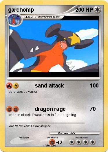 Pokemon garchomp