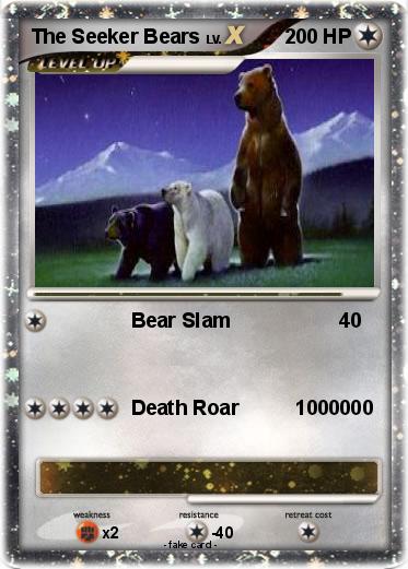 Pokemon The Seeker Bears