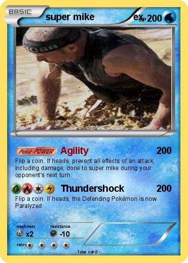 Pokemon super mike               ex