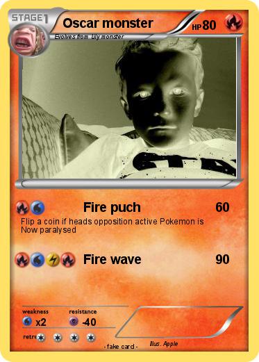 Pokemon Oscar monster