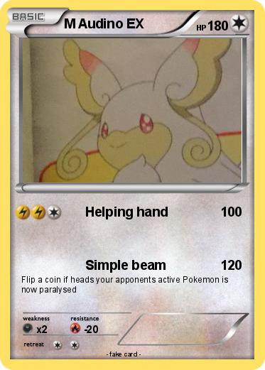 Pokemon M Audino EX