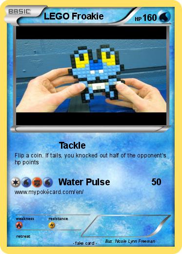 Pokemon LEGO Froakie