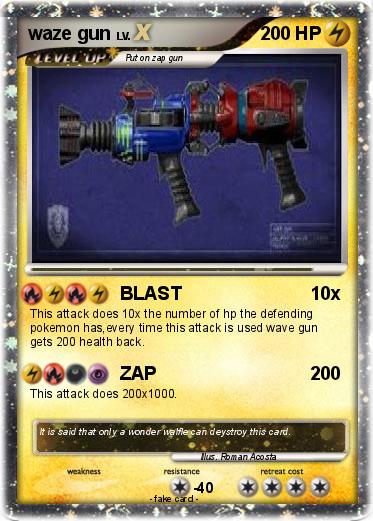 Pokemon waze gun