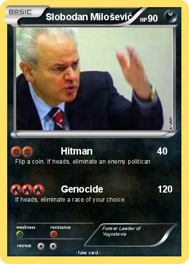Pokemon Slobodan Milošević