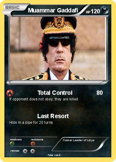 Pokemon Muammar Gaddafi