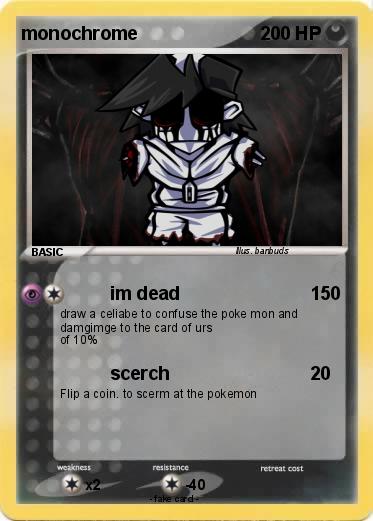 Pokemon monochrome