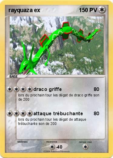 Pokemon rayquaza ex