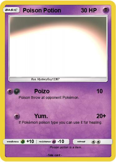 Pokemon Poison Potion