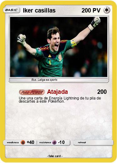 Pokemon Iker casillas