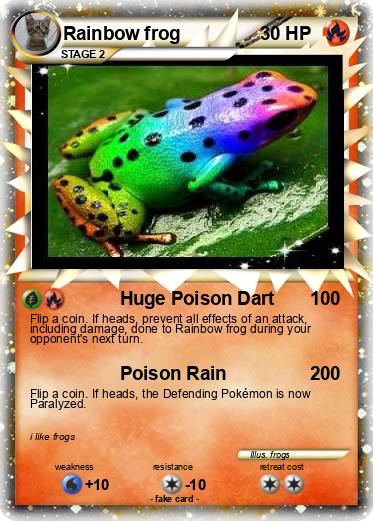 Pokemon Rainbow frog