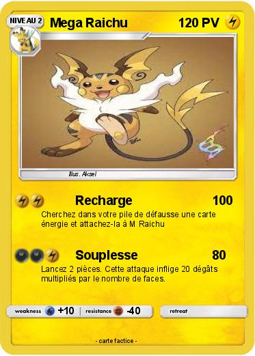 Pokemon Mega Raichu