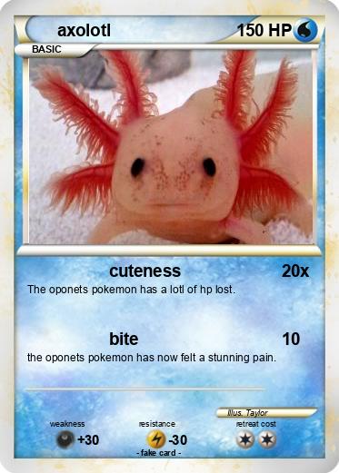 Pokemon axolotl