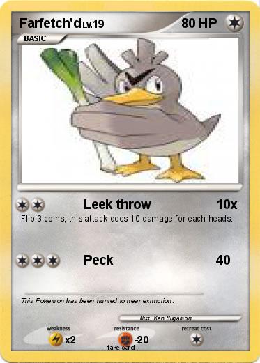 Pokemon Farfetch'd
