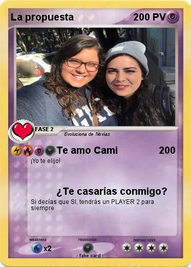 Pokemon La propuesta