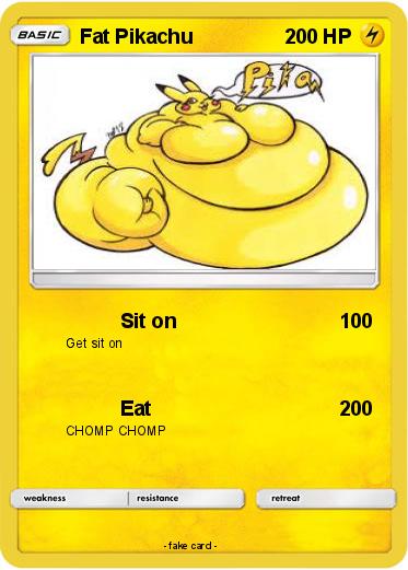 Pokemon Fat Pikachu