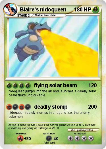 Pokemon Blaire's nidoqueen