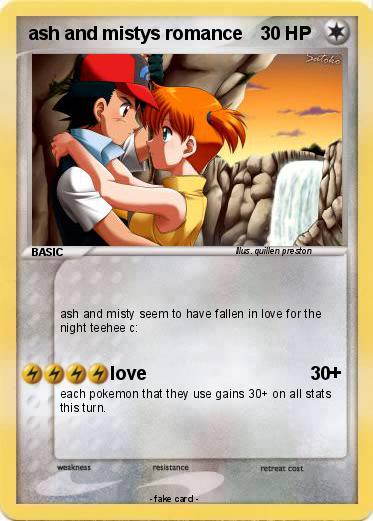 Pokemon ash and mistys romance