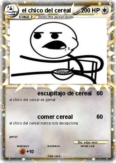 Pokemon el chico del cereal
