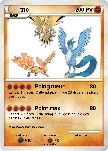Pokemon trio