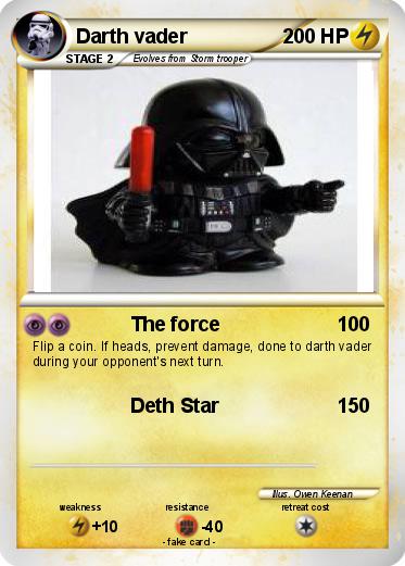 Pokemon Darth vader