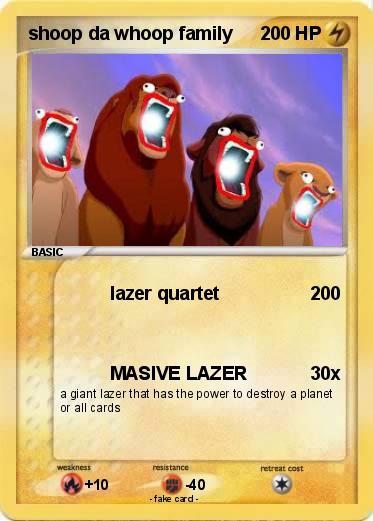 Pokemon shoop da whoop family