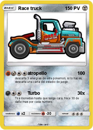 Pokemon Race truck