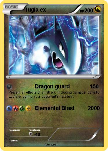 Pokemon lugia ex