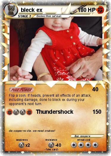 Pokemon bleck ex
