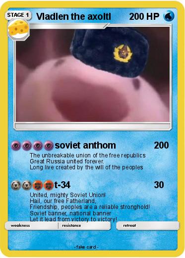 Pokemon Vladlen the axoltl