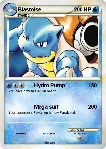 Pokemon Blastoise