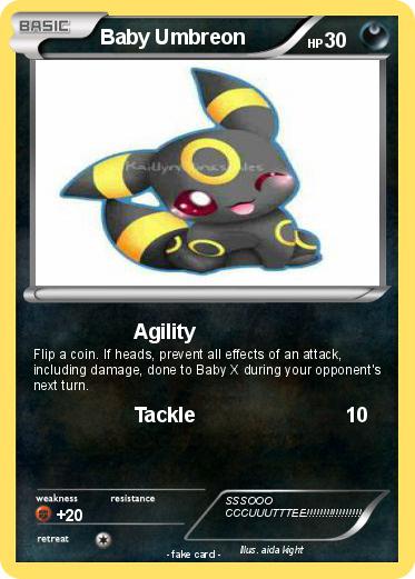 Pokemon Baby Umbreon