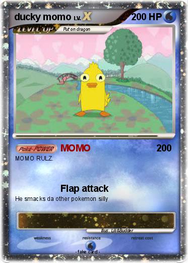 Pokemon ducky momo