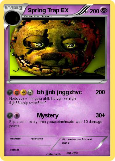 Pokemon Spring Trap EX