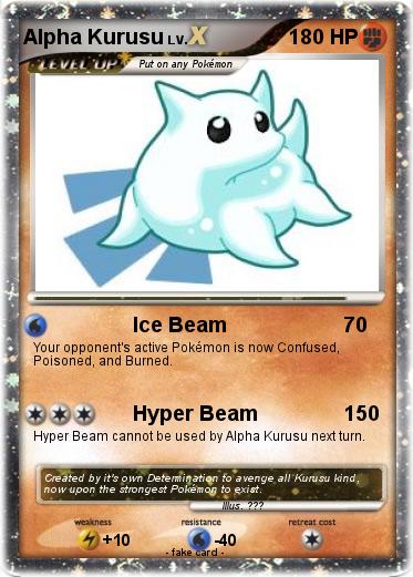 Pokemon Alpha Kurusu