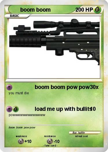Pokemon boom boom
