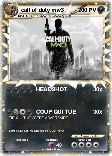 Pokemon call of duty mw3