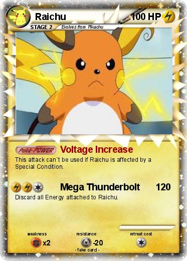 Pokemon Raichu