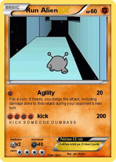 Pokemon Run Alien