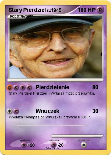 Pokemon Stary Pierdziel
