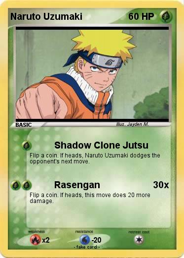 Pokemon Naruto Uzumaki